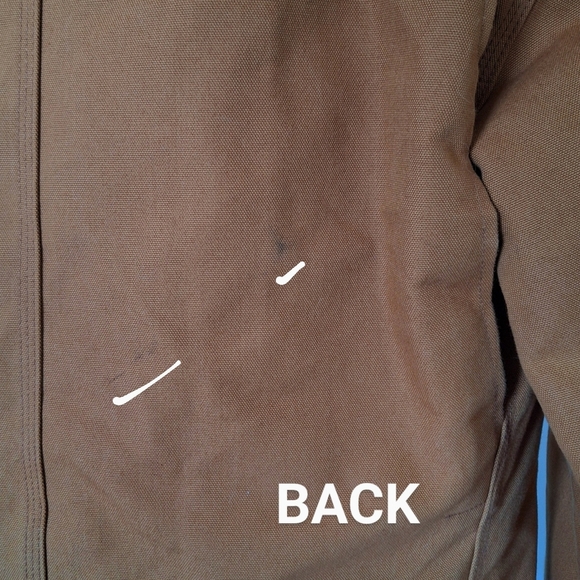 Carhartt C003 Hip Length Insulated Chore Jacket Coat Work Outdoors Farmcore - Picture 13 of 13